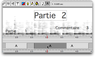 Quelques annotations textuelles