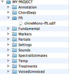 The storage folders of a User Home Folder