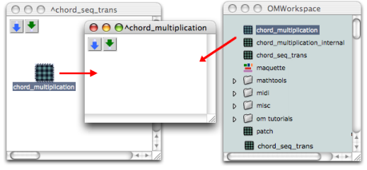 No matter where the patch is open from, the displayed editor will be the same.