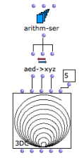 Generating a 3DC in OM using the x, y and z coordinates list.